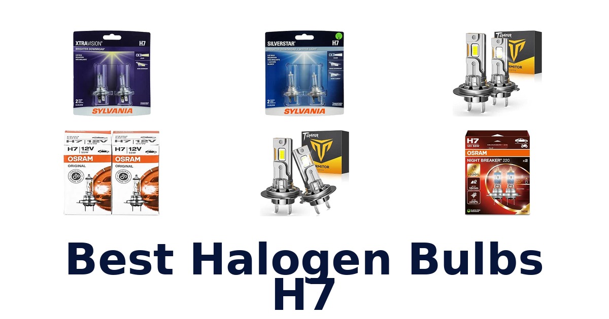 Best Halogen Bulbs H7