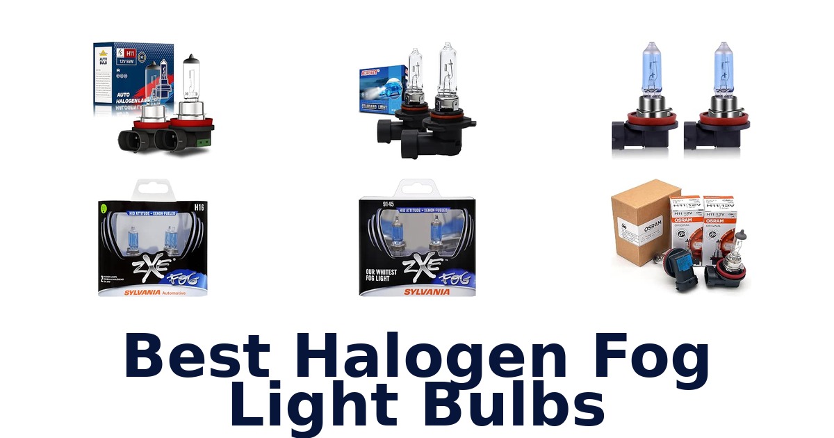 Best Halogen Fog Light Bulbs