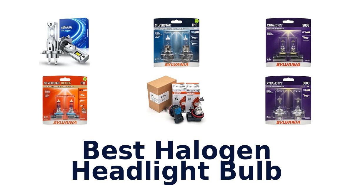 Best Halogen Headlight Bulb