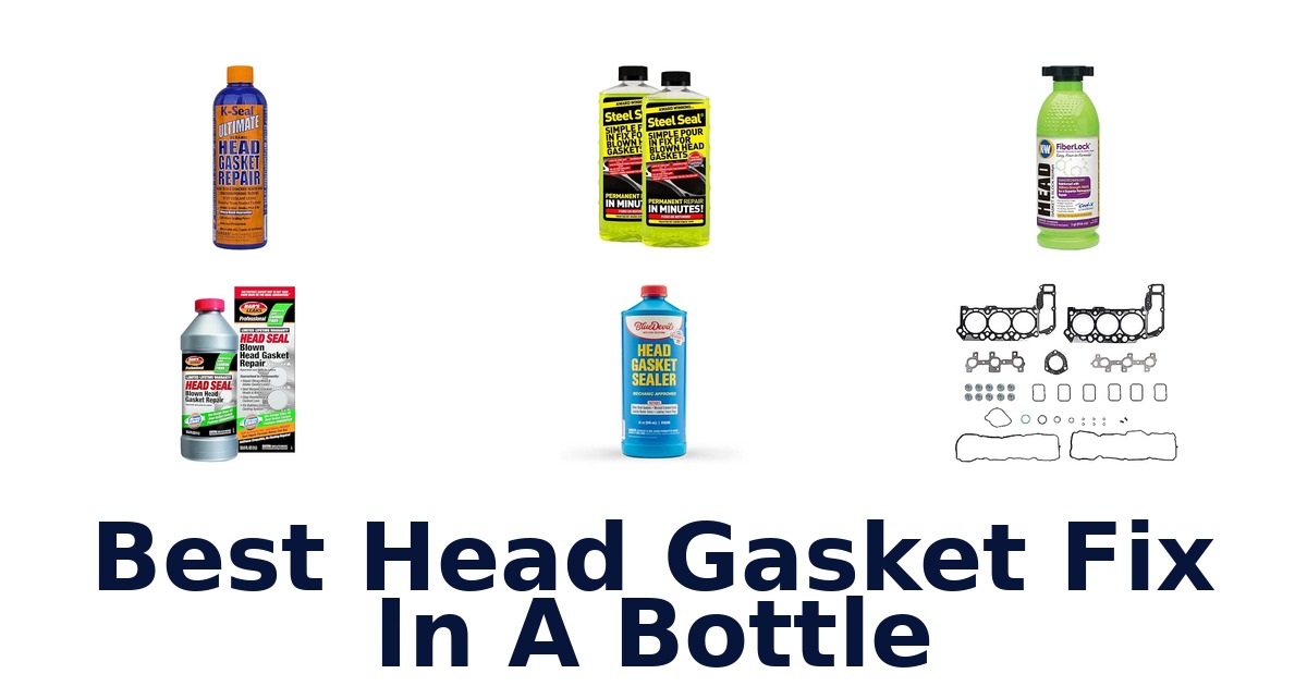 Best Head Gasket Fix In A Bottle
