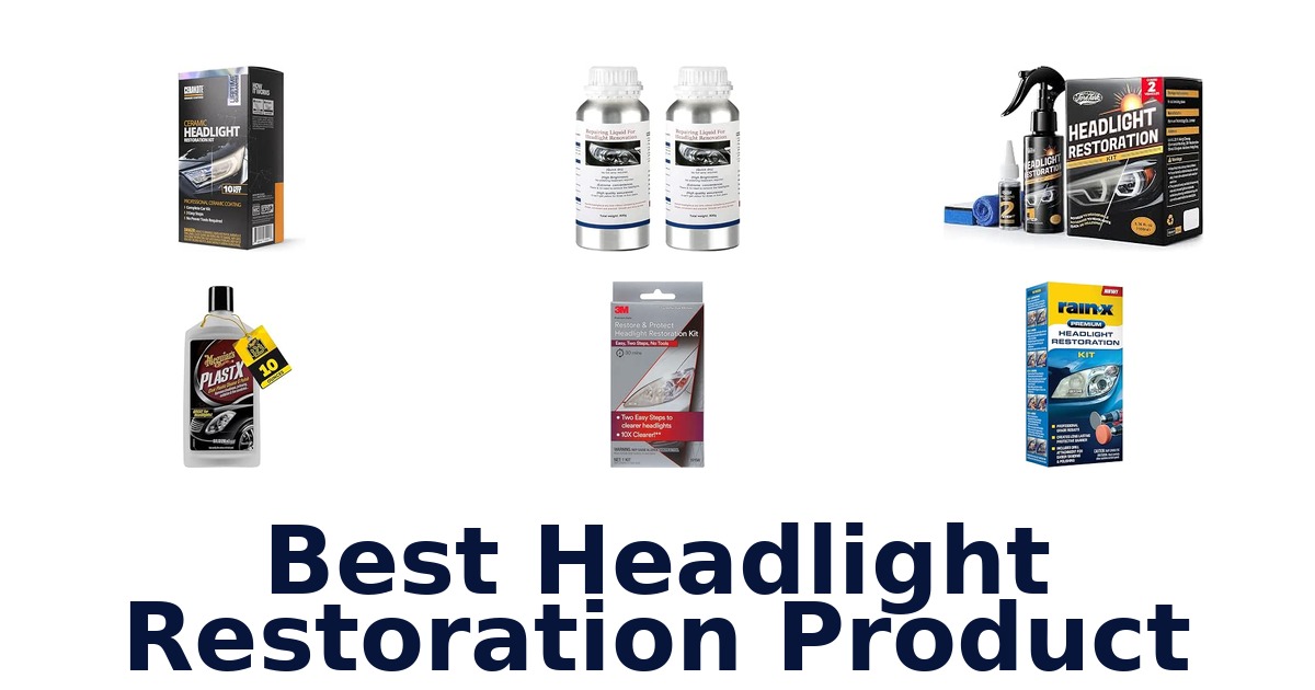 Best Headlight Restoration Product