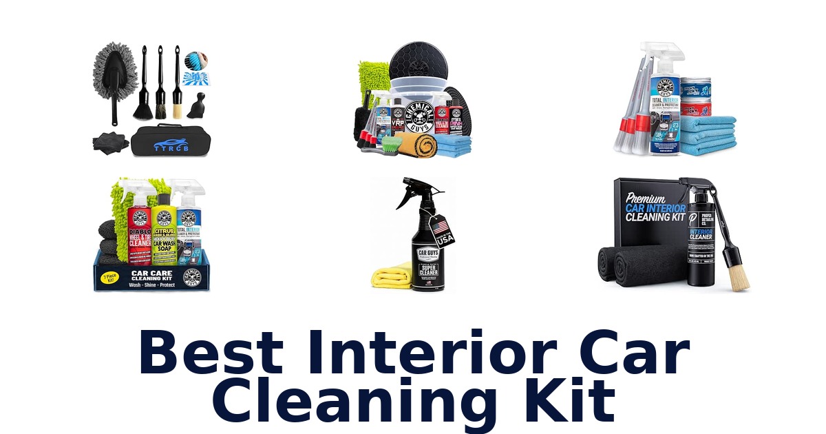 Best Interior Car Cleaning Kit