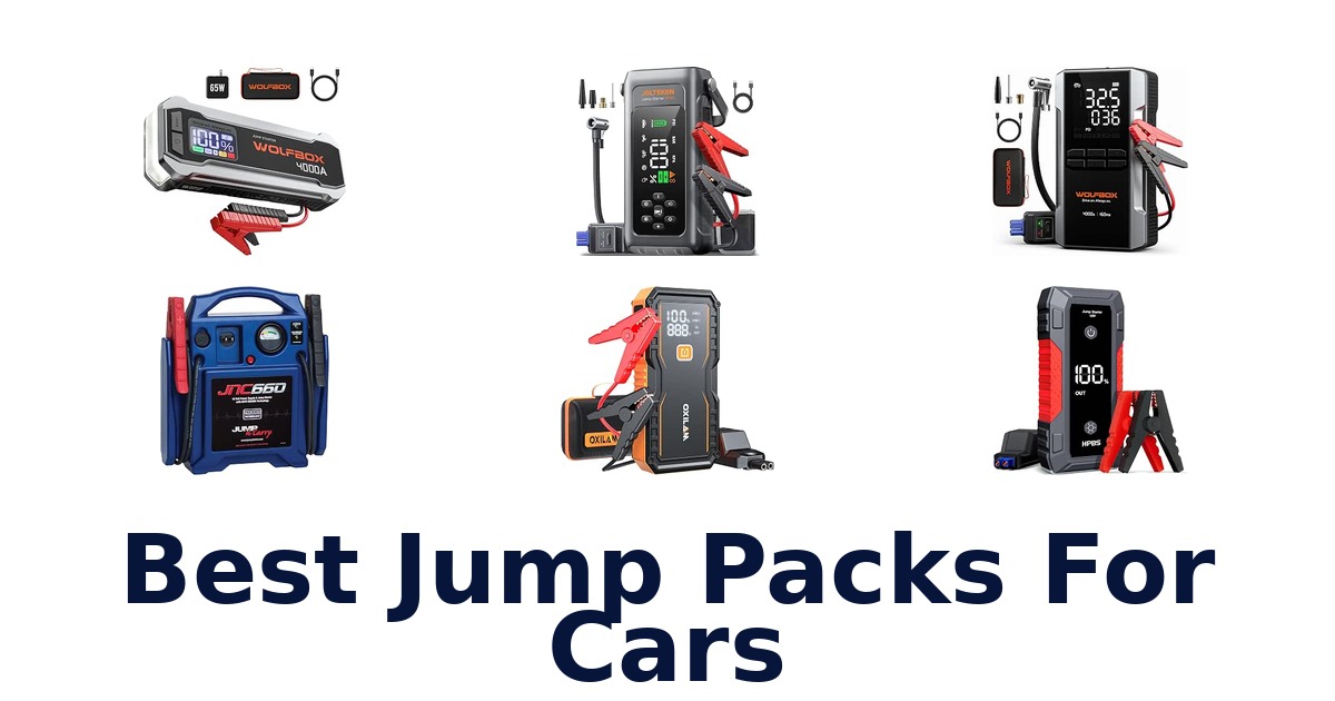 Best Jump Packs For Cars