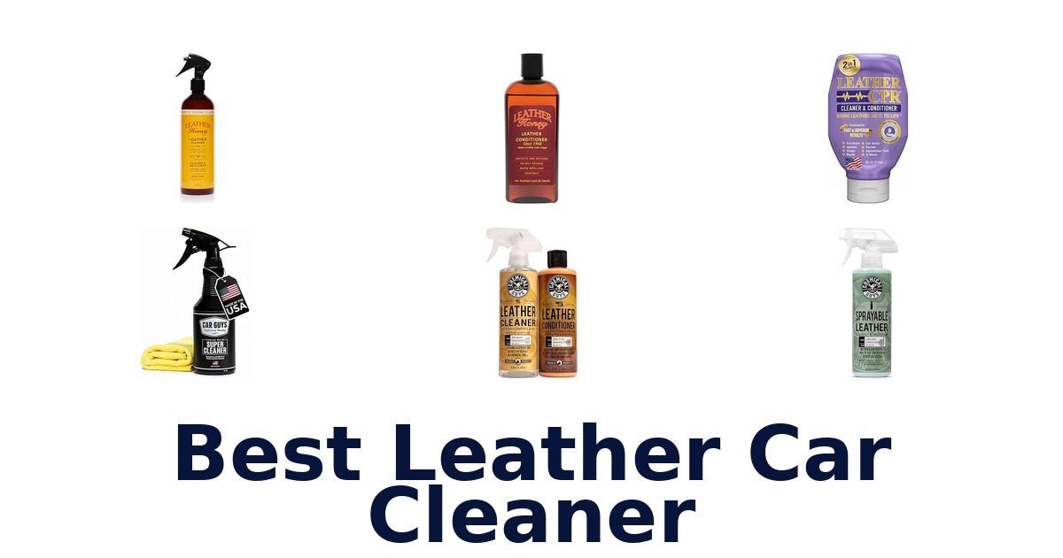 Best Leather Car Cleaner