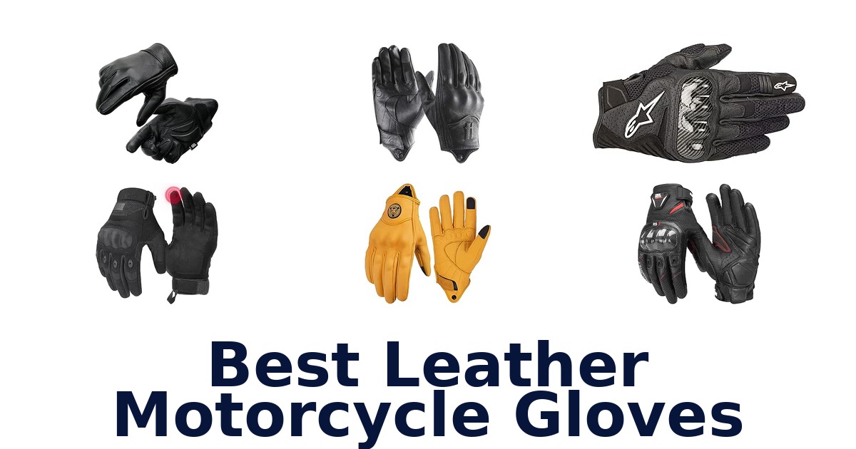 Best Leather Motorcycle Gloves