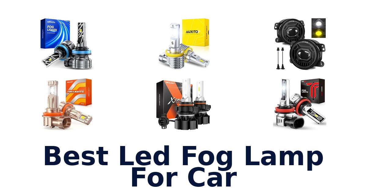Best Led Fog Lamp For Car