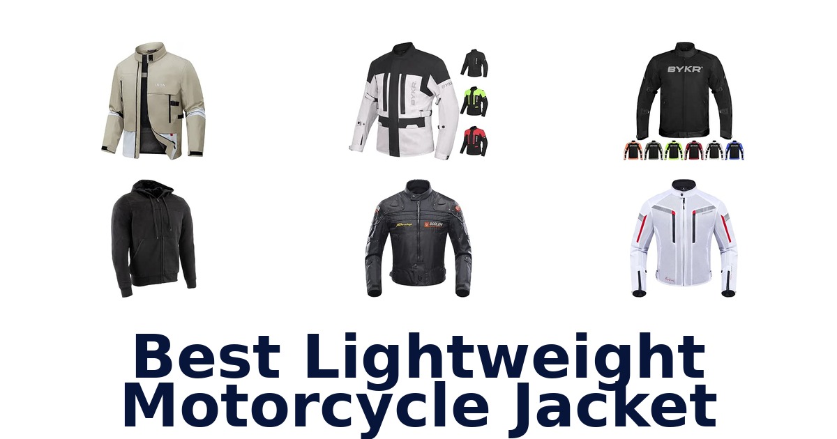 Best Lightweight Motorcycle Jacket