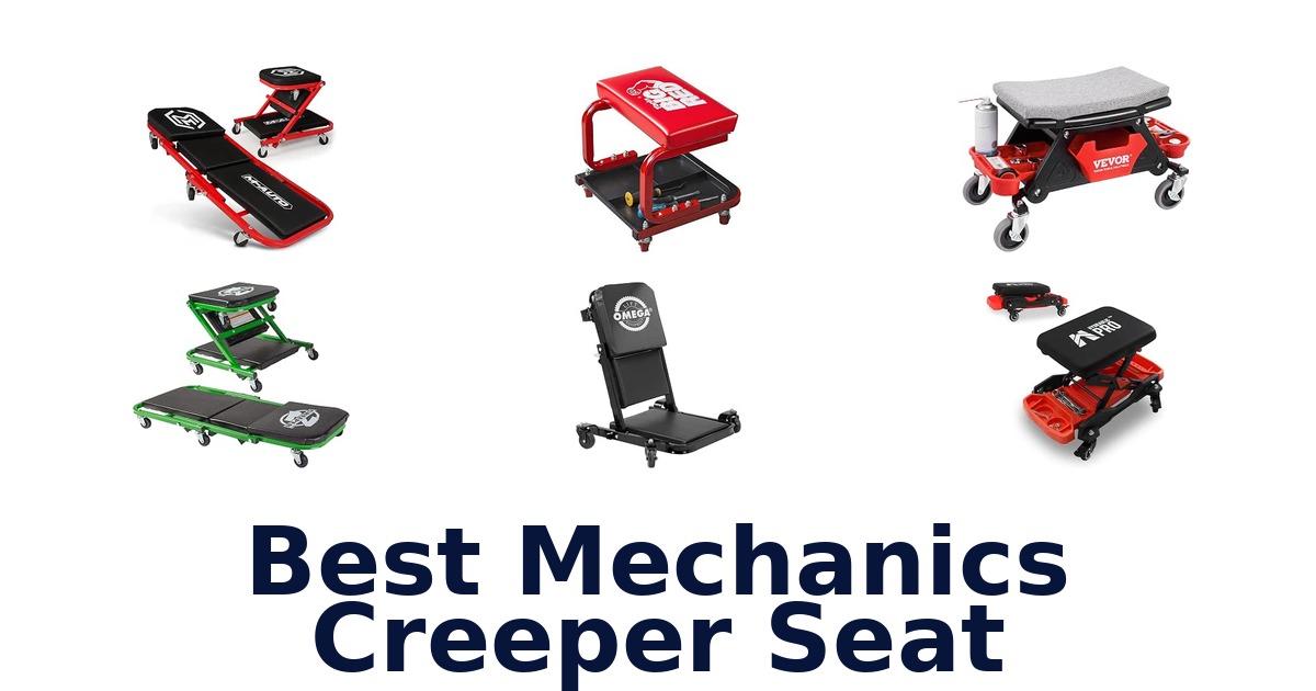 Best Mechanics Creeper Seat