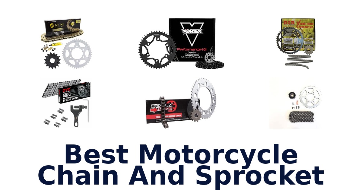 Best Motorcycle Chain And Sprocket