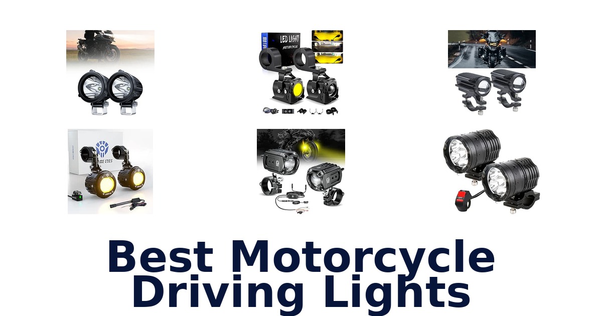 Best Motorcycle Driving Lights