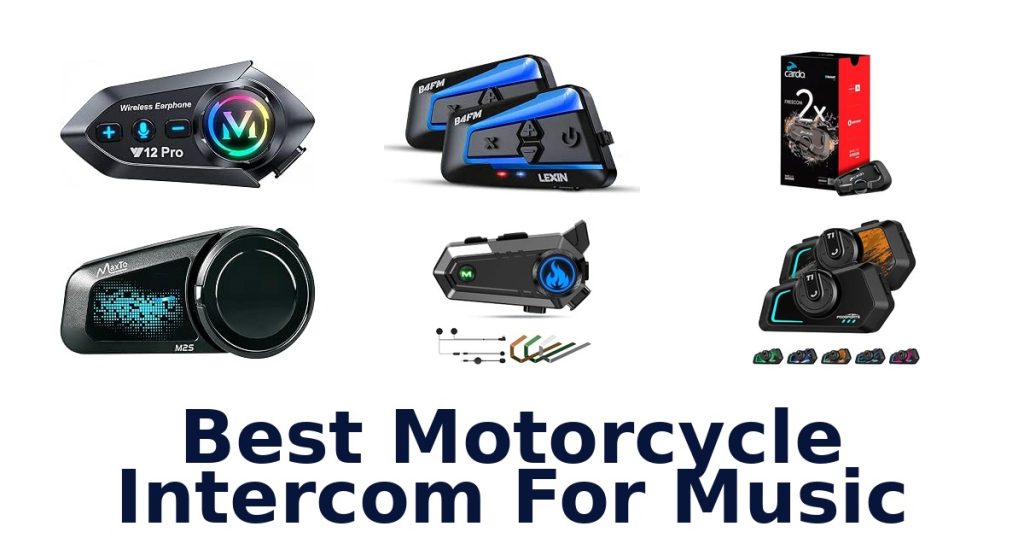 Best Motorcycle Intercom For Music