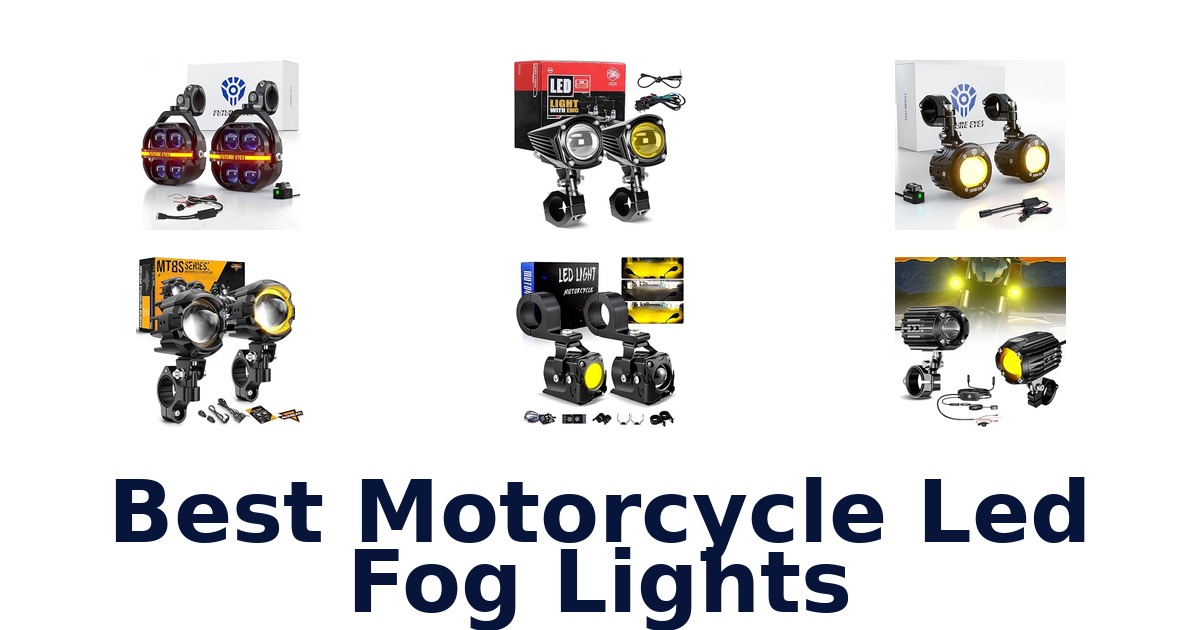 Best Motorcycle Led Fog Lights