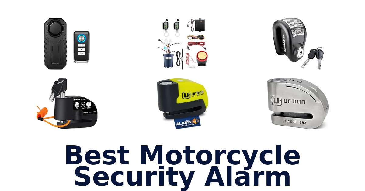 Best Motorcycle Security Alarm