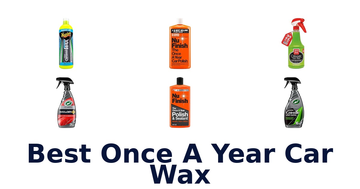 Best Once A Year Car Wax