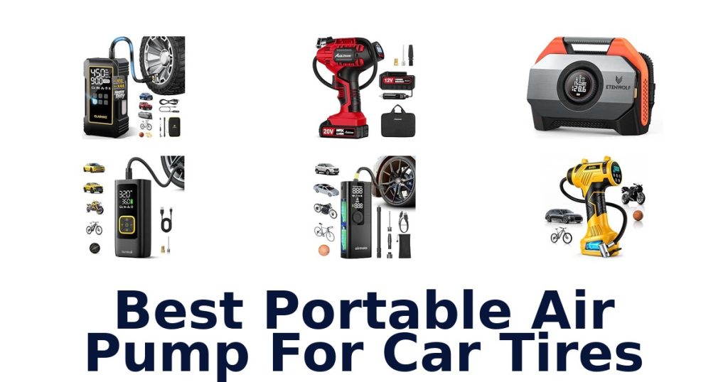 Best Portable Air Pump For Car Tires