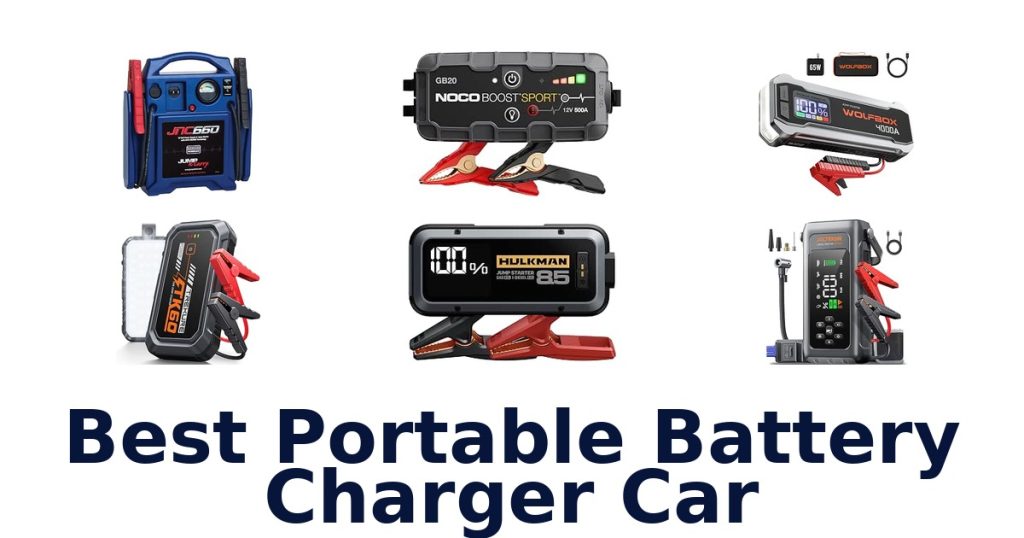 Best Portable Battery Charger Car