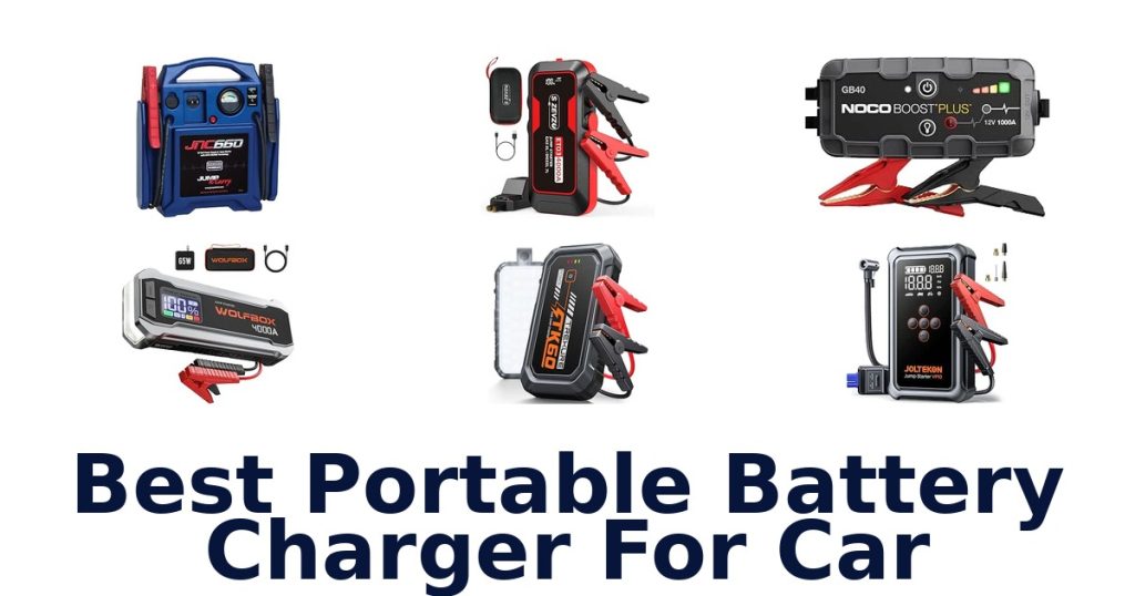 Best Portable Battery Charger For Car