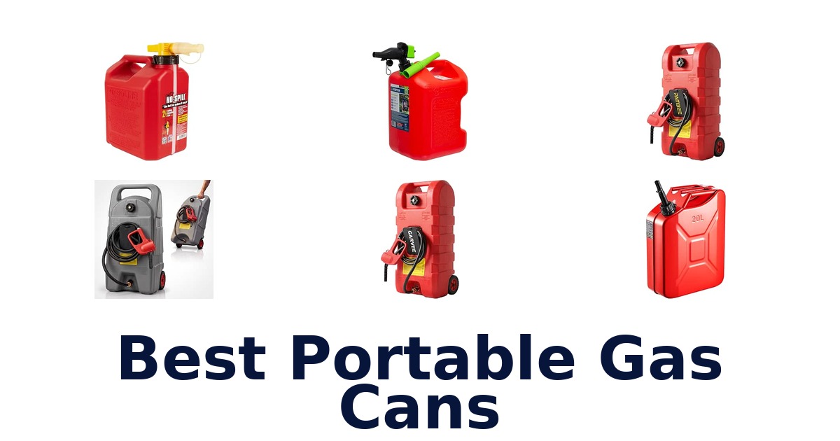 Best Portable Gas Cans