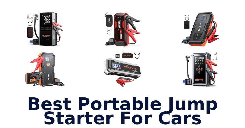 Best Portable Jump Starter For Cars