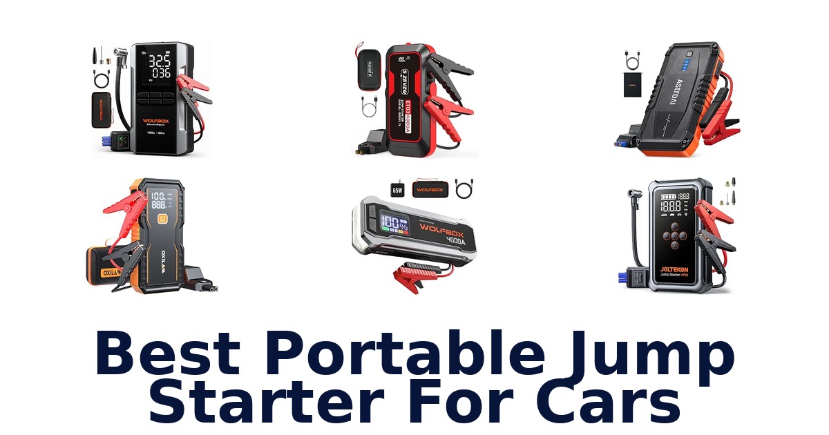 Best Portable Jump Starter For Cars