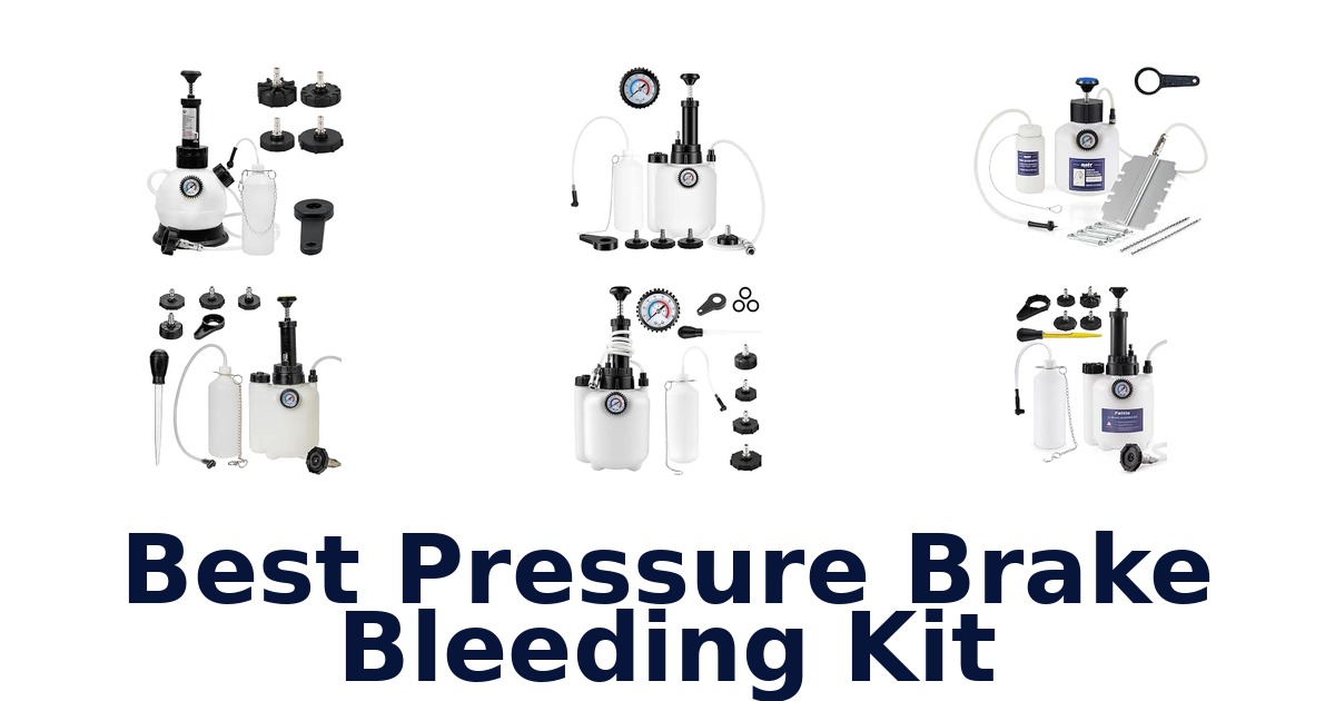 Best Pressure Brake Bleeding Kit
