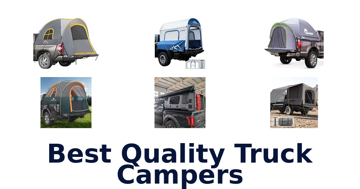 Best Quality Truck Campers