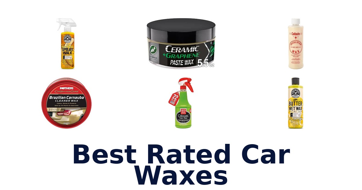 Best Rated Car Waxes