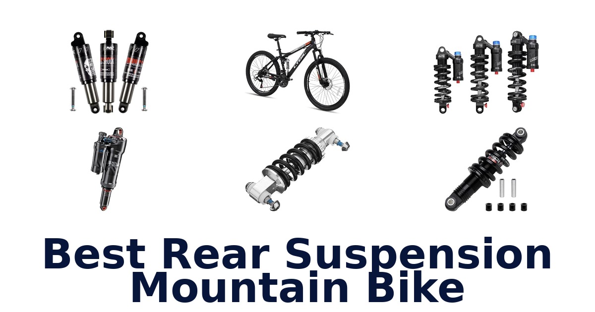 Best Rear Suspension Mountain Bike