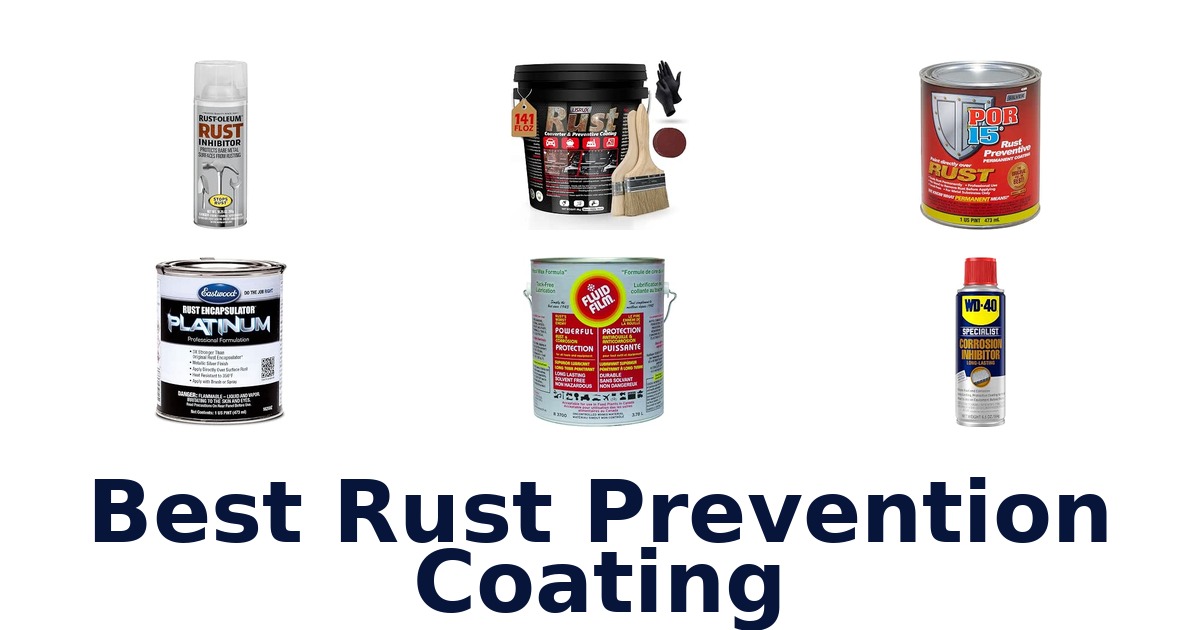 Best Rust Prevention Coating
