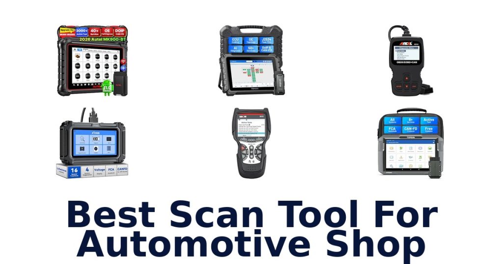 Best Scan Tool For Automotive Shop