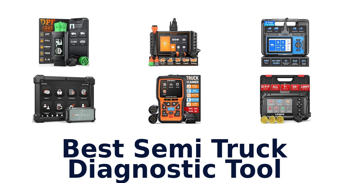Best Semi Truck Diagnostic Tool