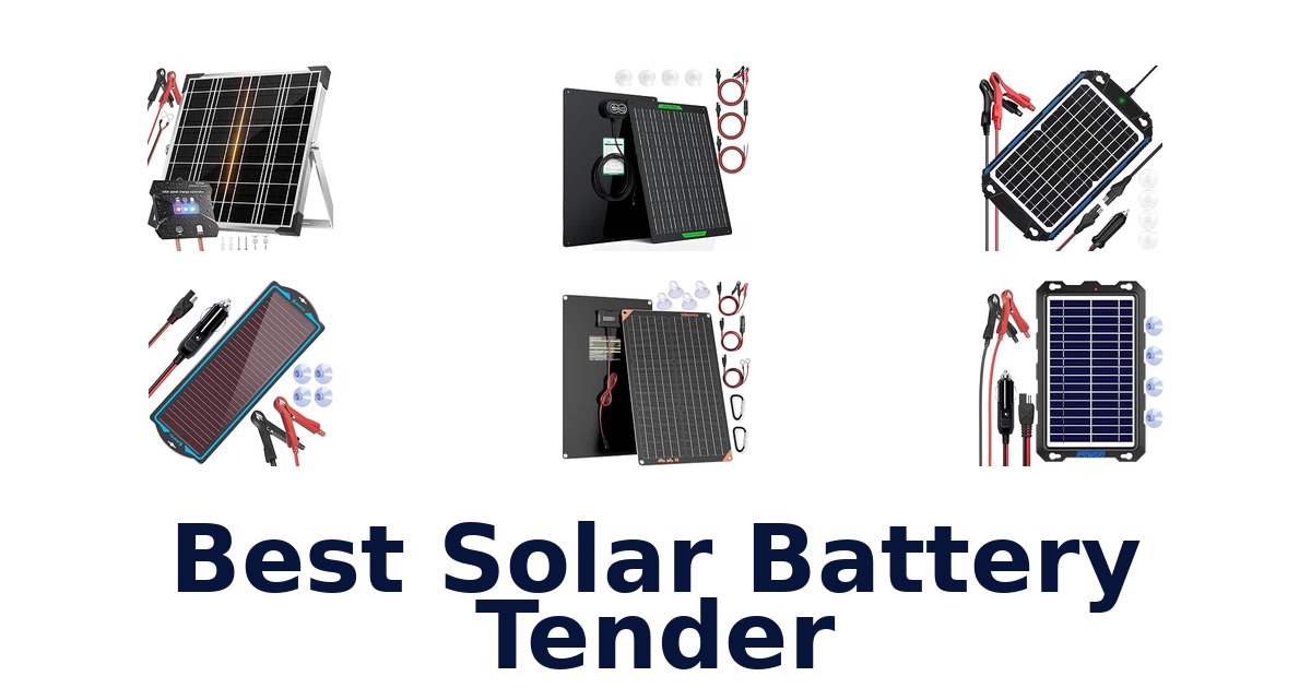 Best Solar Battery Tender