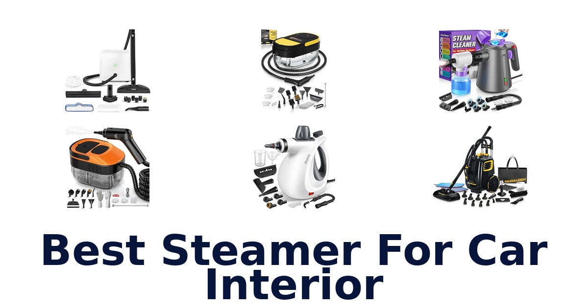 Best Steamer For Car Interior
