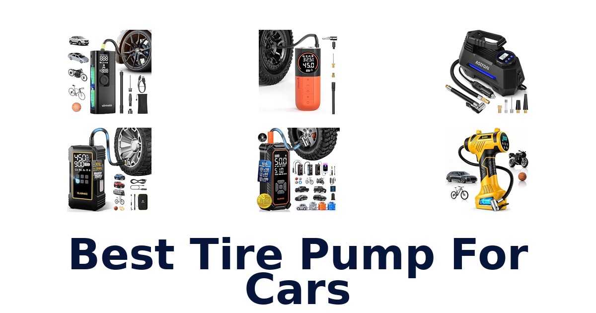 Best Tire Pump For Cars