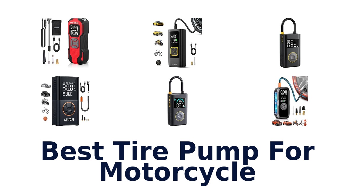 Best Tire Pump For Motorcycle