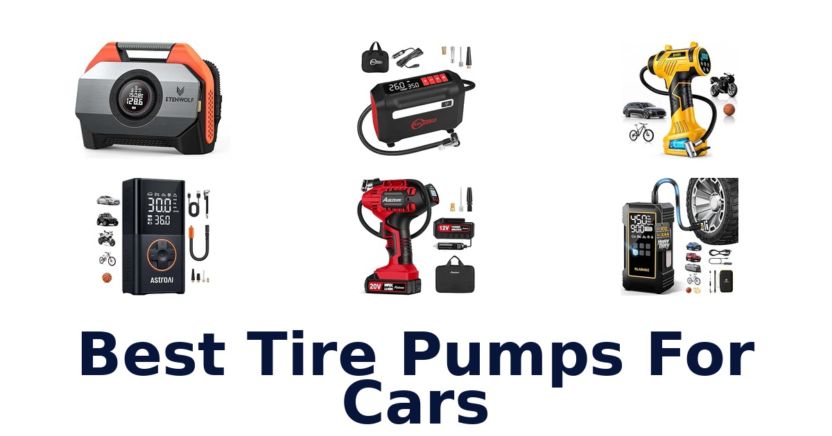 Best Tire Pumps For Cars