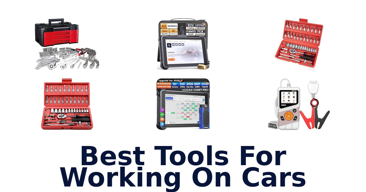 Best Tools For Working On Cars