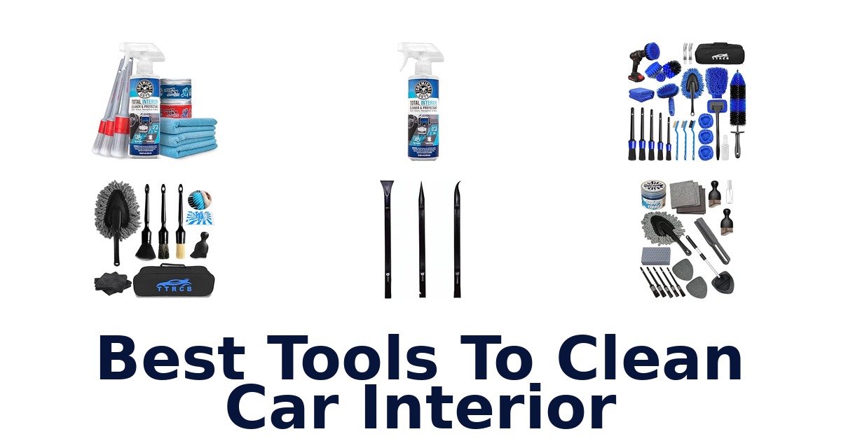 Best Tools To Clean Car Interior