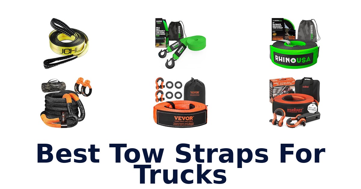 Best Tow Straps For Trucks