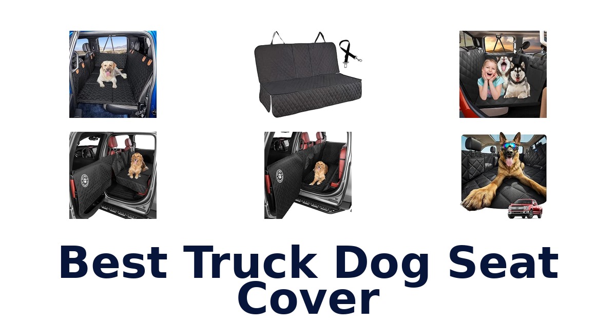 Best Truck Dog Seat Cover