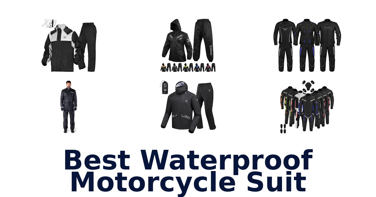 Best Waterproof Motorcycle Suit