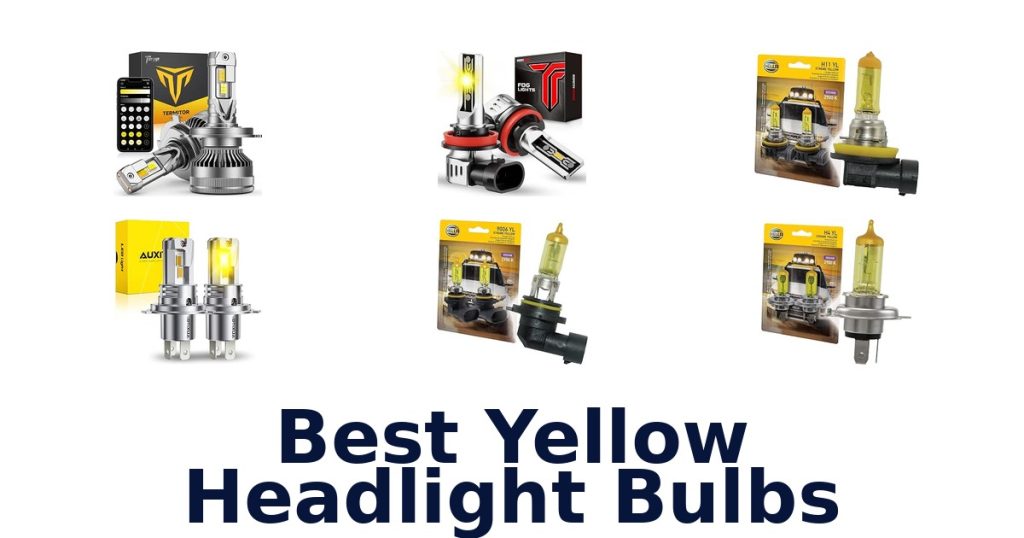 Best Yellow Headlight Bulbs